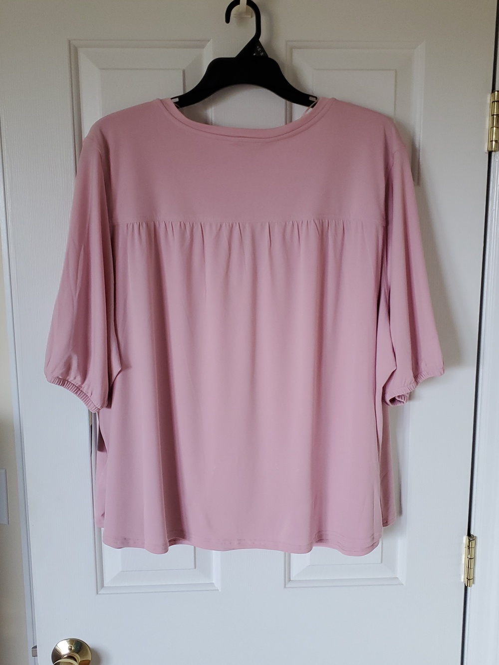 Plus 4X/28W-30W V-Neck Top New - Picture 4 of 7